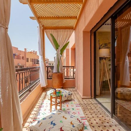 Le Palmier - Appartement Authentique A Gueliz Marrakesh Esterno foto