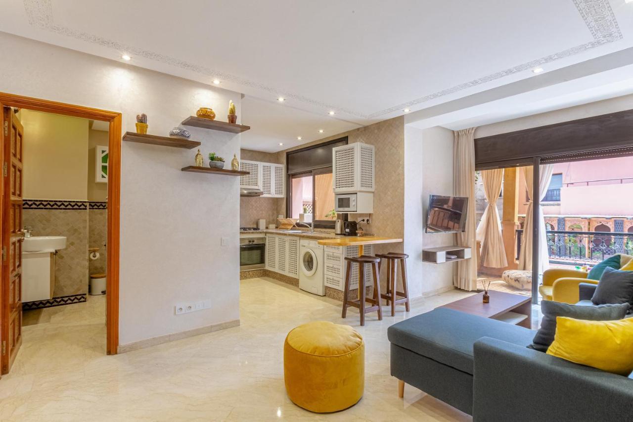 Le Palmier - Appartement Authentique A Gueliz Marrakesh Esterno foto