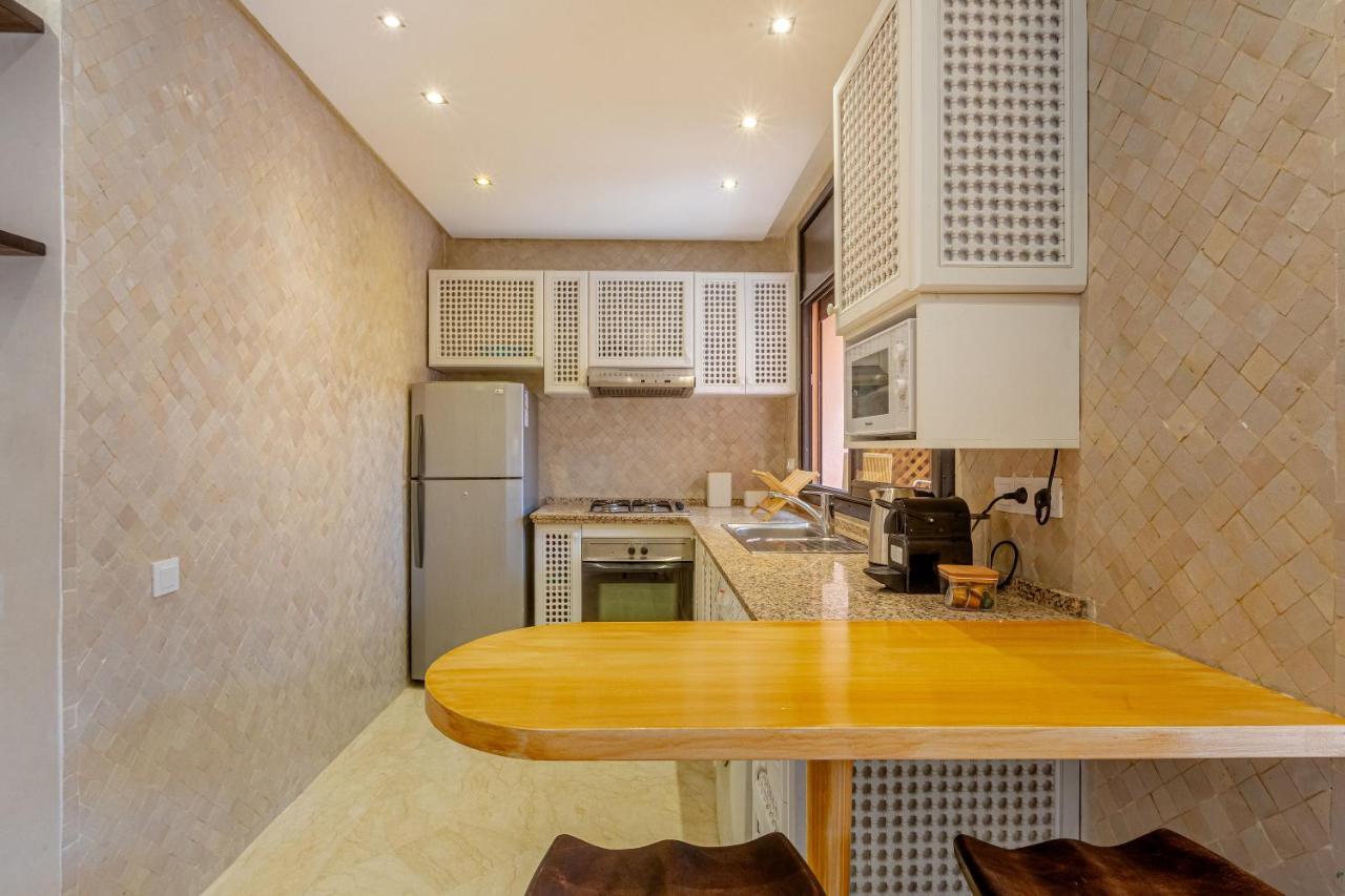 Le Palmier - Appartement Authentique A Gueliz Marrakesh Esterno foto